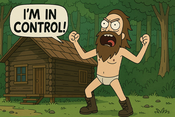 Illustration of taking back control of finances